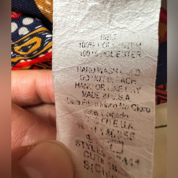 On Twelfth  Floral Romper Size S Sleeveless  Multicolor Shorts Shelf Open Back. - Picture 5 of 16